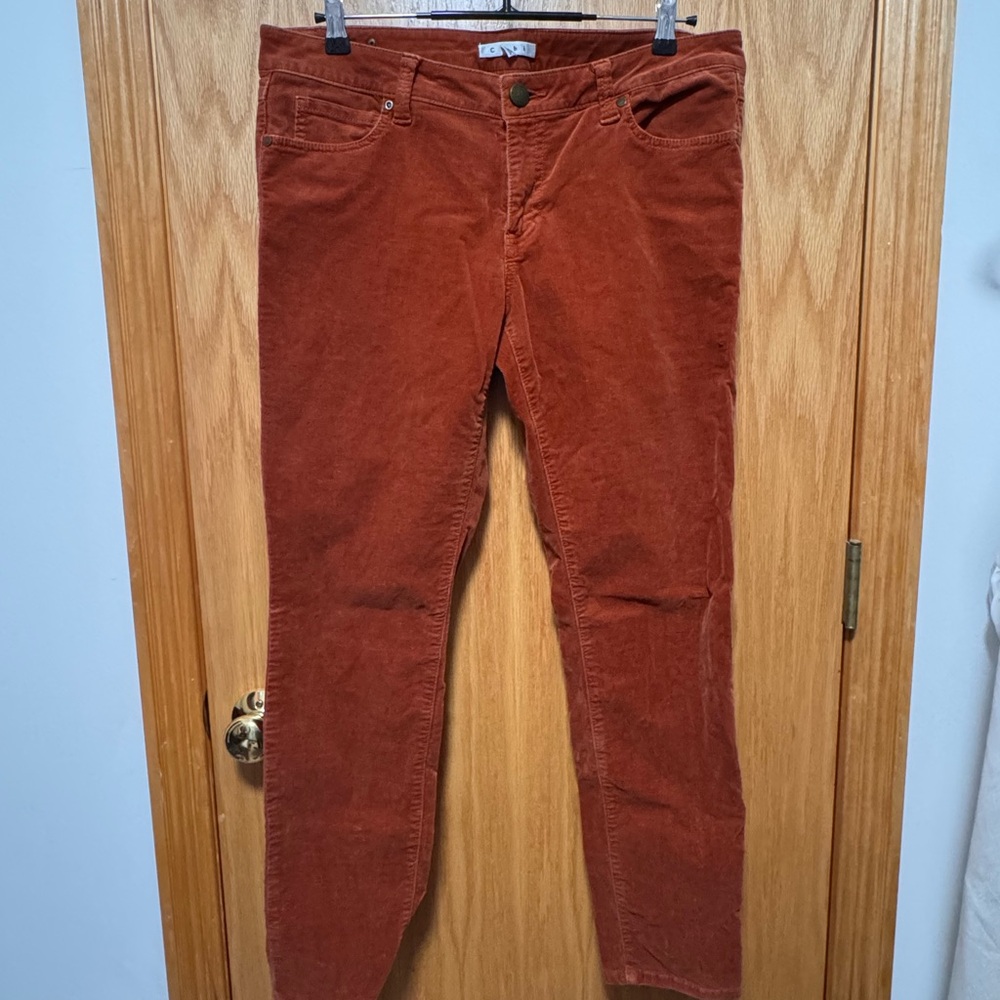 CAbi Rust Corduroy Jeans